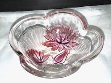 Vintage WALTHER Glass Bowl -