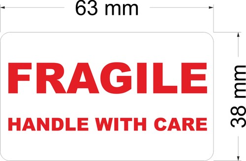 210 fragile handle with - 210, x