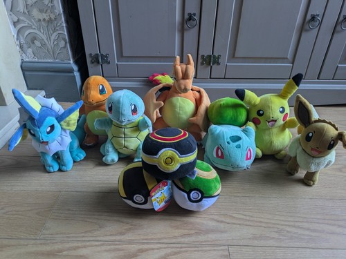 Pokemon official plush - pokemon, bundle