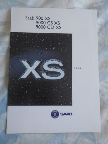Saab 900 9000 - xs, brochure
