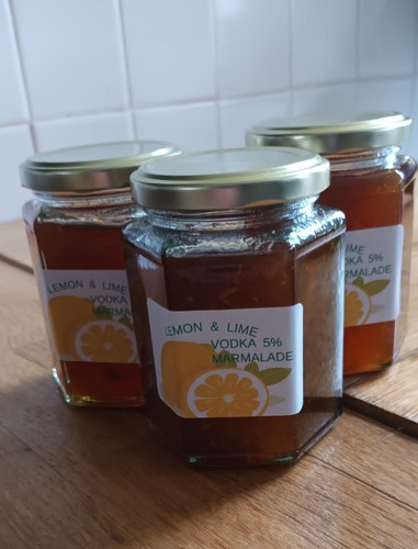 Handmade marmalade brand - ;,
