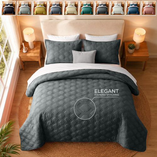 Luxury velvet bedspread - velvet, set