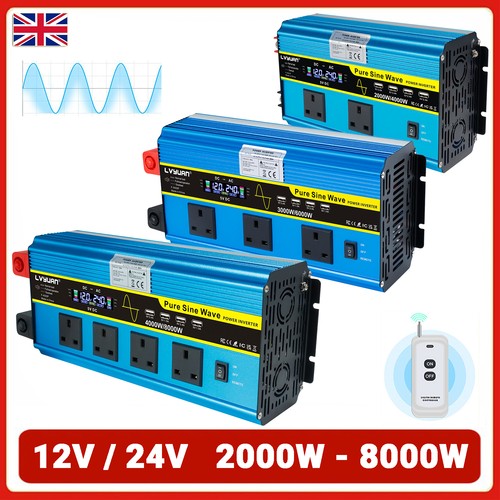 4000w 8000w 3000w pure sine - 3000w,