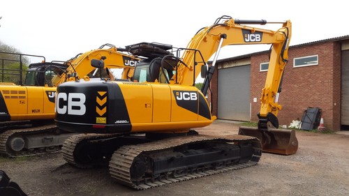 Jcb js220lc digger decal - js220lc,