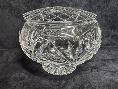 Vintage stuart crystal - crystal, rose