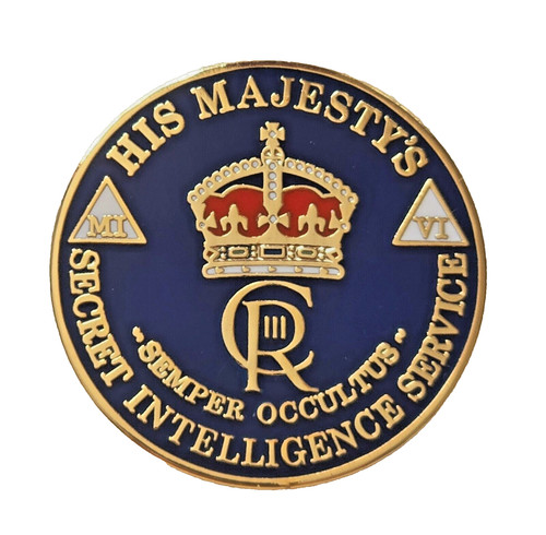 Mi6 pin secret intelligence - secret,