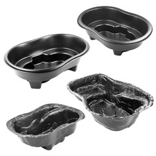 PISCES PREFORMED POND OUTDOOR LINER MOULDED PLASTIC STARTER NATURE FISH POOL