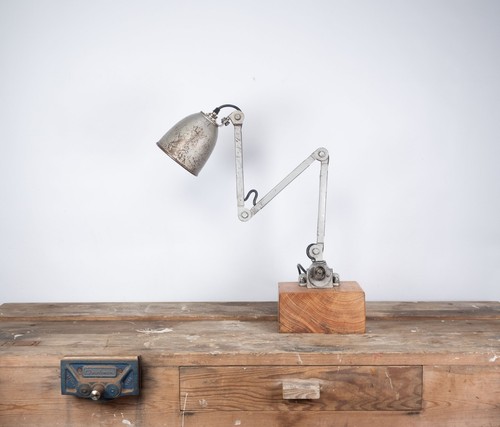 Vintage industrial edl desk - industrial,
