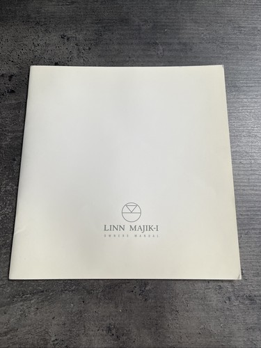 Linn majik owners - majik, manual