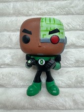 Funko POP! Television: Cyborg as Green Lantern #338 - Teen Titans Go! used Dirty
