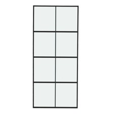 Sliding Barn Door Clear / Frosted Glass Hardware Kit 6-7FT / Door with Track Kit