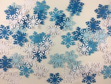 Martha Stewart Frozen Himalayan Snowflake Punch Scrapbooking 30Pc Craft Confetti