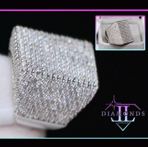 Mens hip hop ring simulated - hip,