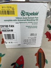 100mm Axial Extract Fan C/w