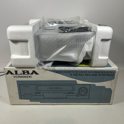 Alba vcr6092xl vcr vhs - vhs, video