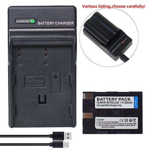 Battery charger for pentax - or,