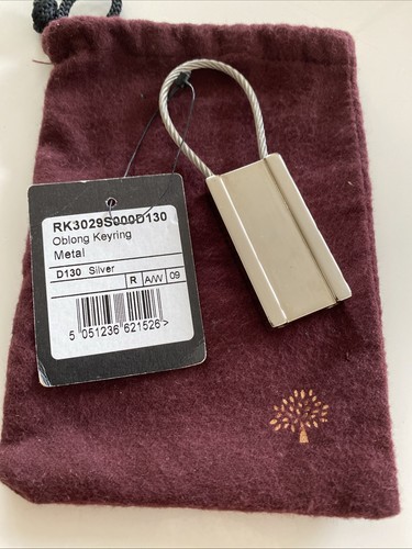 Mulberry company oblong key - mulberry,