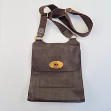 Mulberry Antony Messenger Bag Brown Women's Leather Crossbody Classic