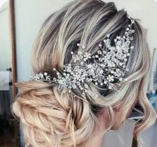 Crystal Bridal Wedding Hair