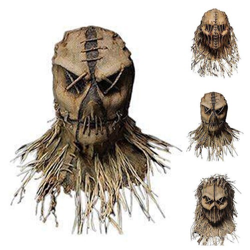 Halloween scarecrow masks - halloween,