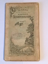 Vintage Swiss School Map -