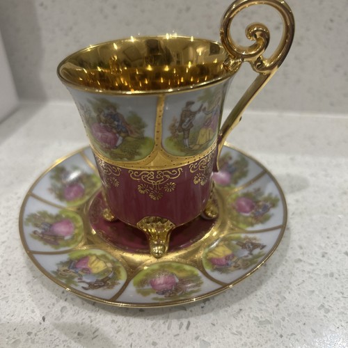 Vintage karlsbader cup and - vintage,