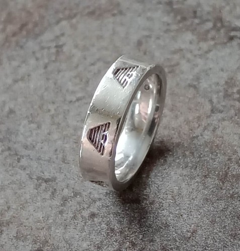 Emporio armani ring solid 925 - armani,