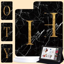 Initials Leather Stand Cover Case For Kobo Aura 6"/Clara 6''/Glo 6"/Touch 6'+Pen