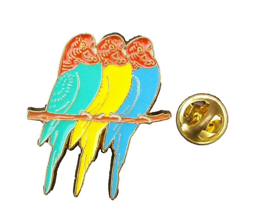 Bird pin badge non rspb - pin,