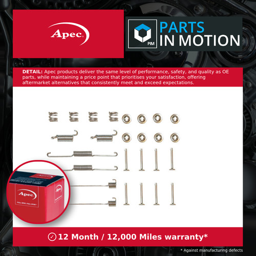 Brake shoe fitting kit - brake,