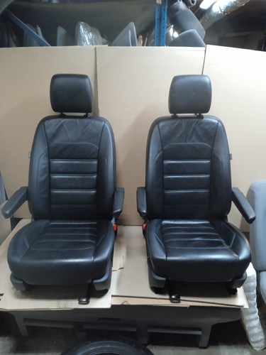 Leather seats black t5 t6 - black,