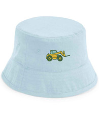 Forklift Bucket Hat – Embroidered Industrial Operator Hat