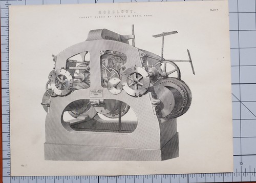 1868 print horology - print, turret