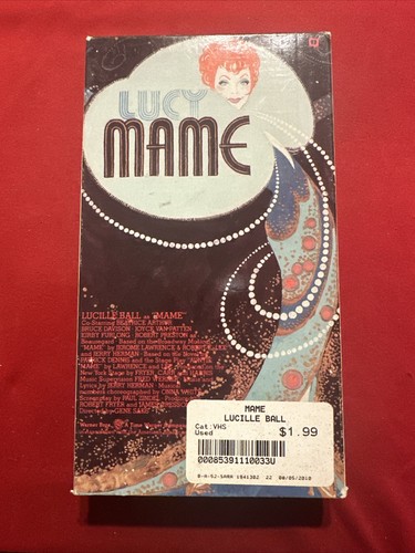 Mame lucille ball - (vhs,, 1995)