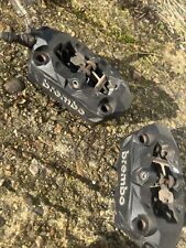 100mm Brembo Monoblock Radial Front Brake Calipers In Black 