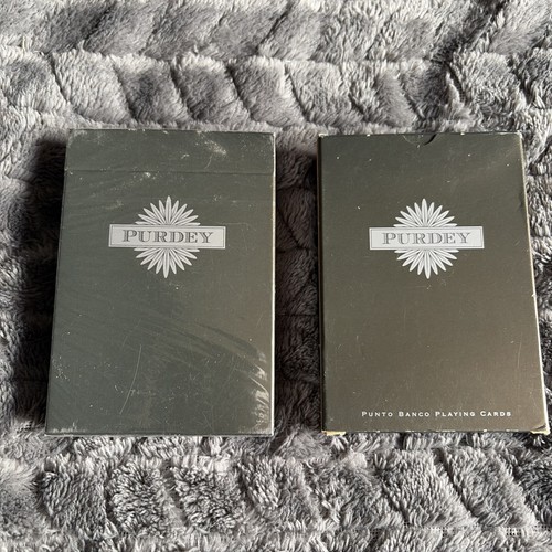 Purdey playing cards 1 - playing,