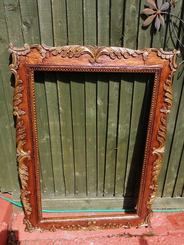 Large carved ornate wooden - large,
