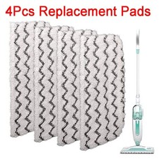 4 Packs Replacement Pads Shark S1000UK S1000 Series Steam Mop Pocket Mop Pads UK