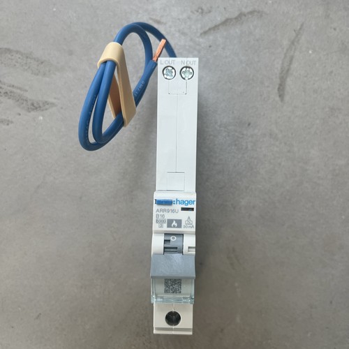 Hager arr916u rcbo - afdd, 16a
