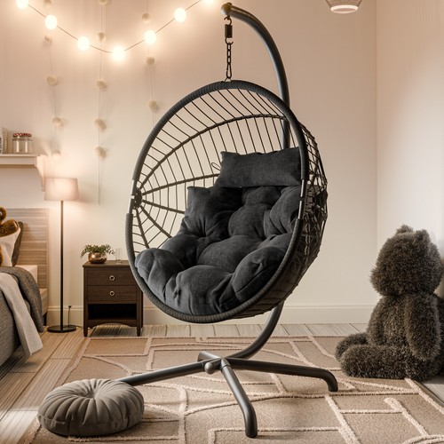 Hanging egg chair - hanging,