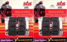 4 Front Brake Pads SBS 809 DC