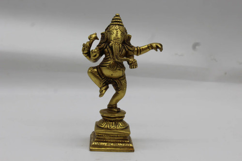 Ganpati murti brass ganesh - murti,