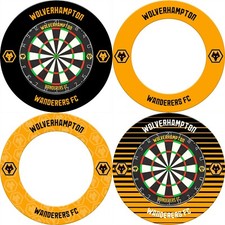 Wolves Dartboard Surround Officially Licensed Football Team FC