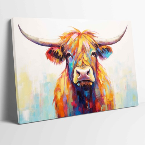 Highland cow pop - pop, art