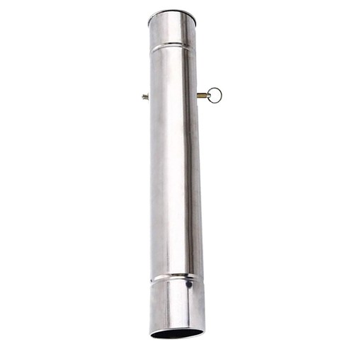 Stovepipe with damper - damper, 2.36