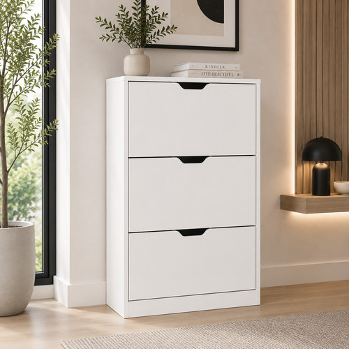 Drawer shoe cabinet storage - 3,