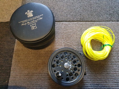 Salmon fly fishing reel - salmon,