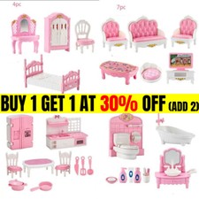 Couch Set Miniatures Furniture