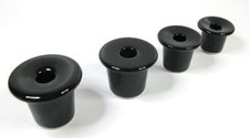 Set of 4 sizes BLACK ceramic