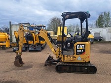 2019 Cat 301.7 Mini Digger